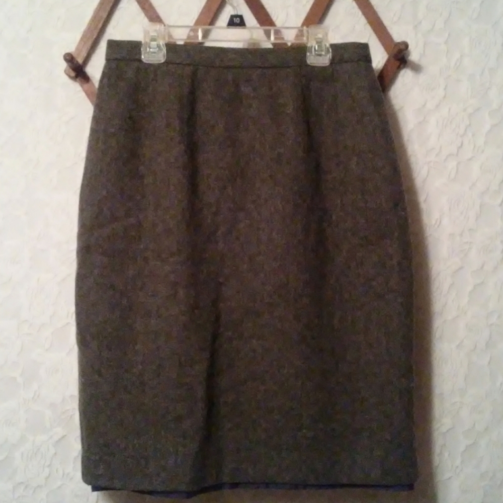 VTG Requirements Wool Pencil Skirt Women's Sz 8 - Picture 7 of 7